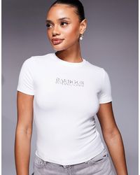 Barbour - – harley – schmal geschnittenes t-shirt - Lyst