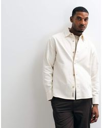Abercrombie & Fitch - Icon Logo Oversized Twill Shirt - Lyst