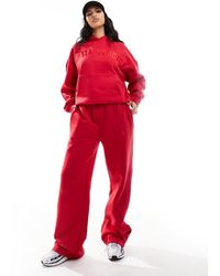 Kaiia - Wide Leg Trackies - Lyst