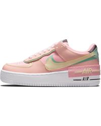 nike air force 1 tonal cream and orange