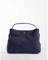 Mango - 100% Suede Bucket Bag - Lyst