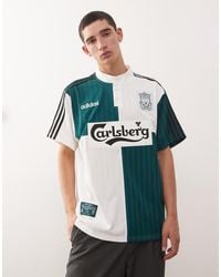 adidas Originals - Adidas Football Liverpool 95 Away Bring Back Jersey - Lyst