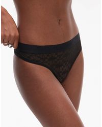 Lacoste - – tanga aus spitze - Lyst