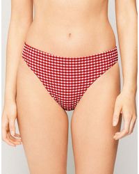 Tezenis - Summer Vichy Classic Bikini Bottoms - Lyst
