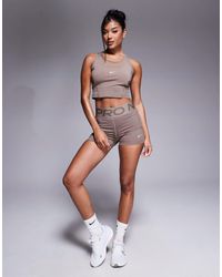 Nike - Nike – pro training dri-fit – formende leggings-shorts - Lyst