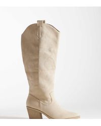 SEQWL Wide Fit - Western Knee Boots - Lyst