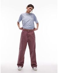 Carhartt - Brandon Loose Fit Single Knee Jeans - Lyst