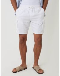 Threadbare - Linen Blend Cargo Shorts - Lyst