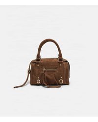 Stradivarius - Borsa Bowling A Tracolla Con Zip - Lyst