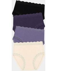 Stripe & Stare - High Rise Knicker Four Pack - Lyst