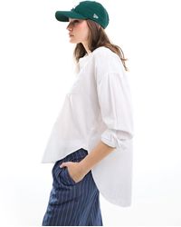 JJXX - Linen Blend Long Sleeve Shirt - Lyst
