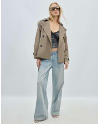 Stradivarius - Mid-length Trench Coat - Lyst