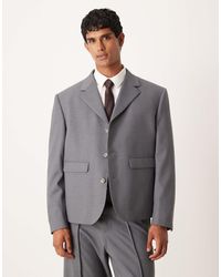 ASOS - Boxy Cropped Suit Jacket - Lyst