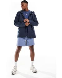 ASOS - Shower Resistant Rubberised Rain Jacket - Lyst