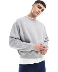 ASOS - Oversized Boxy Sweatshirt With Raglan Sleeve - Lyst