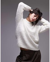 Mango - Maglione Girocollo Oversize - Lyst