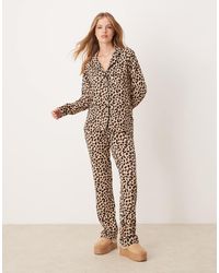 New Look - Jersey Long Sleeve Pyjama Set - Lyst