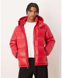 Polo Ralph Lauren - Gorham Icon Logo High Shine Insulated Down Puffer Jacket - Lyst