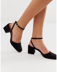 asos hammer mid block heels