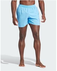 adidas Originals - Adidas Solid Clx Short-length Swim Shorts - Lyst