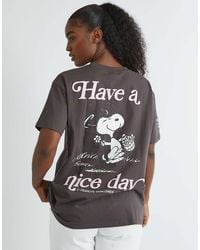Skinnydip London - London Snoopy Have A Nice Day T-Shirt - Lyst