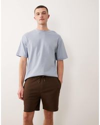 ASOS - Essentials Slim Mid Length Jersey Shorts - Lyst