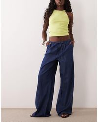 Jdy - Wide Leg Pull On Trousers - Lyst