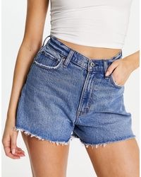 Abercrombie & Fitch - Curve – love – jeansshorts - Lyst