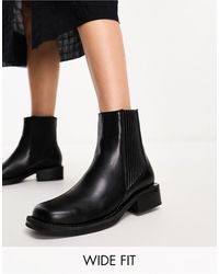 SIMMI - Simmi London Wide Fit Leroy Chelsea Boots - Lyst