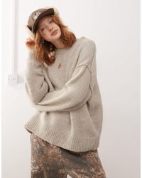 Weekday - Funda Fluffy Knit Jumper - Lyst