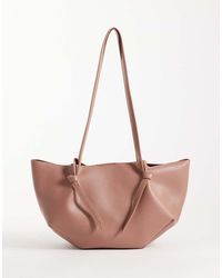 ASOS - Mini Scoop Pinched Tote - Lyst