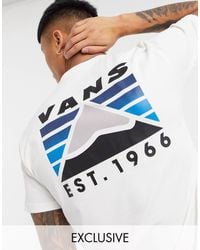 Vans - Mountain Back Print Tshirt - Lyst