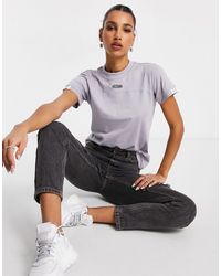 adidas originals ryv taping half zip sweat in periwinkle blue