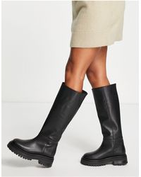 & Other Stories Donna Scarpe Stivali Stivali da equitazione Leather Riding Boots 