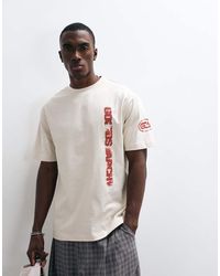 ASOS - Relaxed T-Shirt With Text Graphic - Lyst