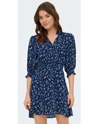 ONLY - Floral Printed Dress - Lyst