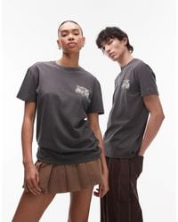 Tommy Hilfiger - Unisex Tropical Backprint T-shirt - Lyst