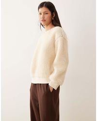 ASOS - Oversized Sweater Van Borg - Lyst