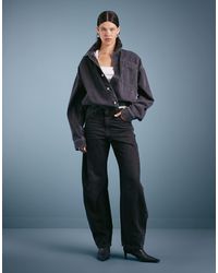 Levi's - Jean baggy coupe dad ample - noir - Lyst