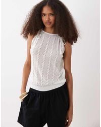 Vero Moda - Sleeveless Ruched Detail Jersey Maxi Dress - Lyst