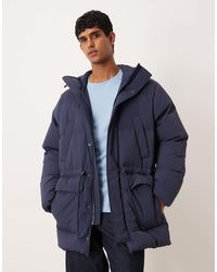 ARKET - Down Puffer Coat With Full Hood And Flap Pockets - Lyst