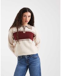 New Look - Polotrui Met Kleurvlakken - Lyst
