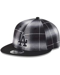 KTZ - La Dodgers 9fifty Plaid Cap - Lyst