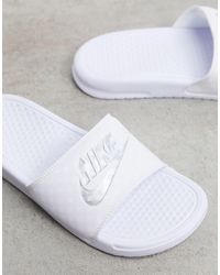 nike benassi leopard