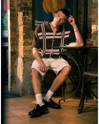 TOPMAN - – shorts aus gewaschenem twill - Lyst