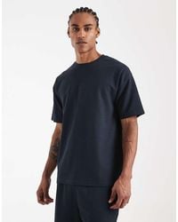 New Look - Waffle T-shirt - Lyst