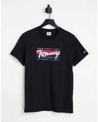 Tommy Hilfiger - – essential – schmal geschnittenes t-shirt - Lyst