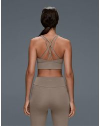 Oysho - Medium-support Comfortlux Sports Bra With Cups - Lyst