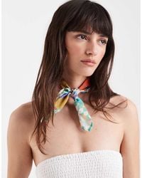 Never Fully Dressed - Satin Bandana Scarf - Lyst