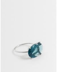 ASOS - – farbener ring mit stein - Lyst